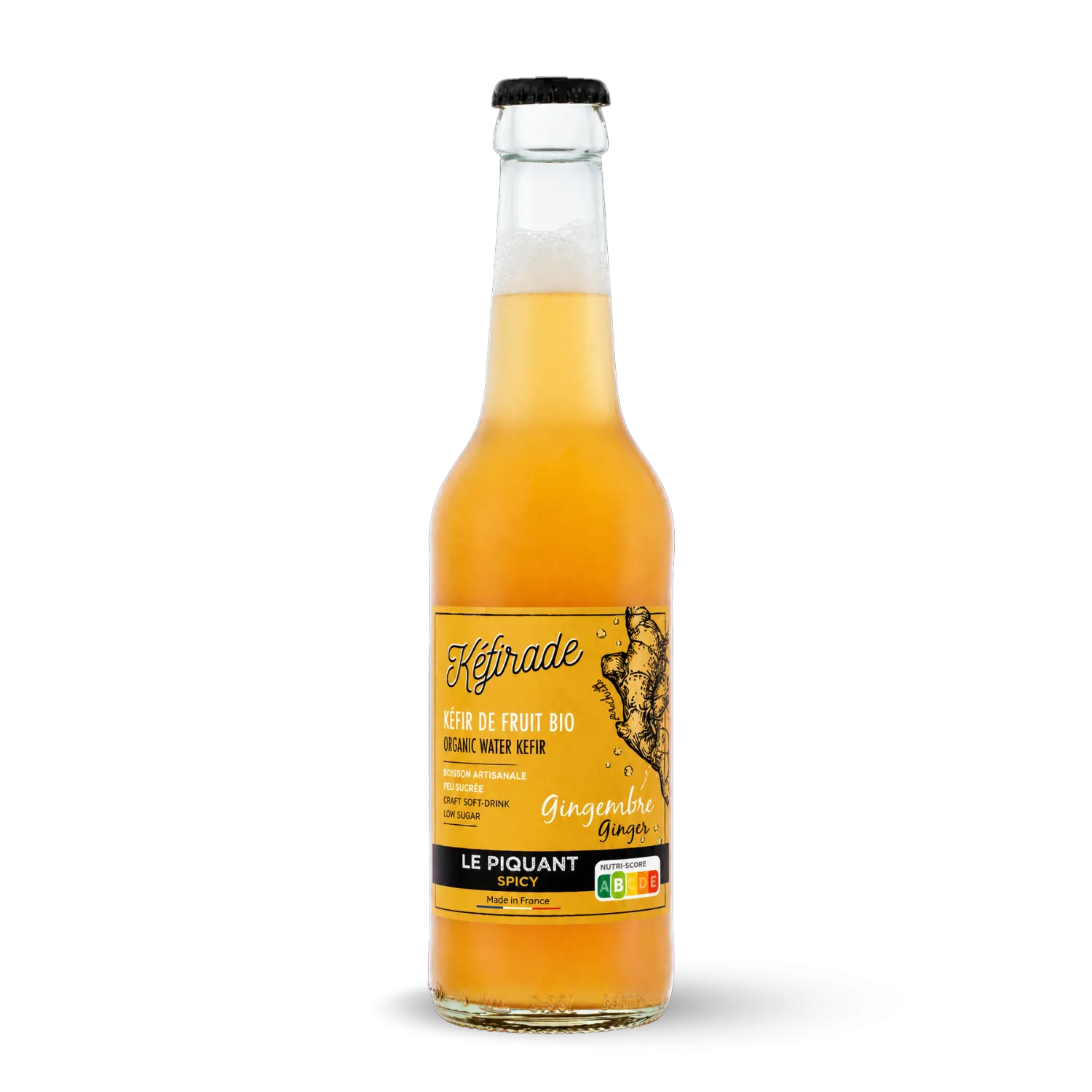 Kéfir d'eau et de fruits - Gingembre