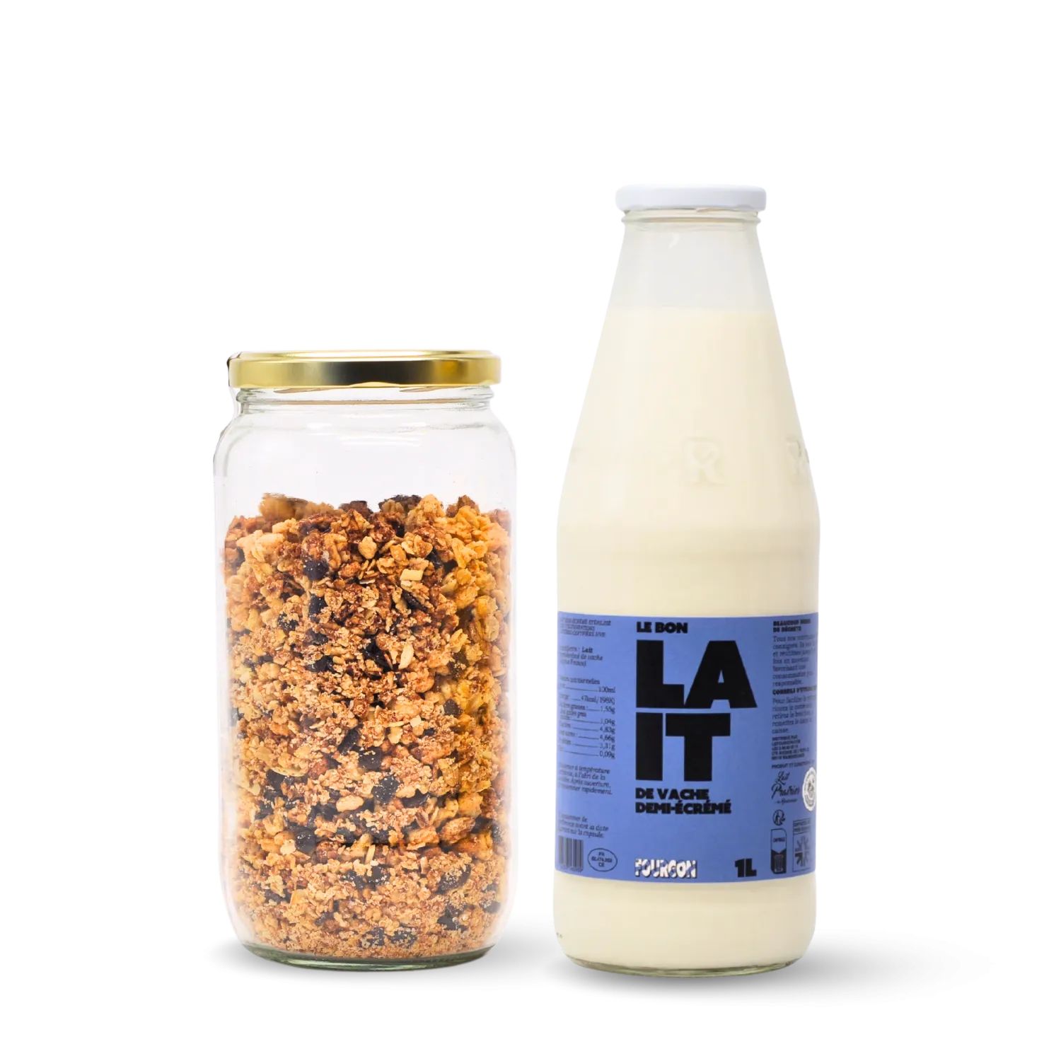 Pack Lait + Muesli chocolat
