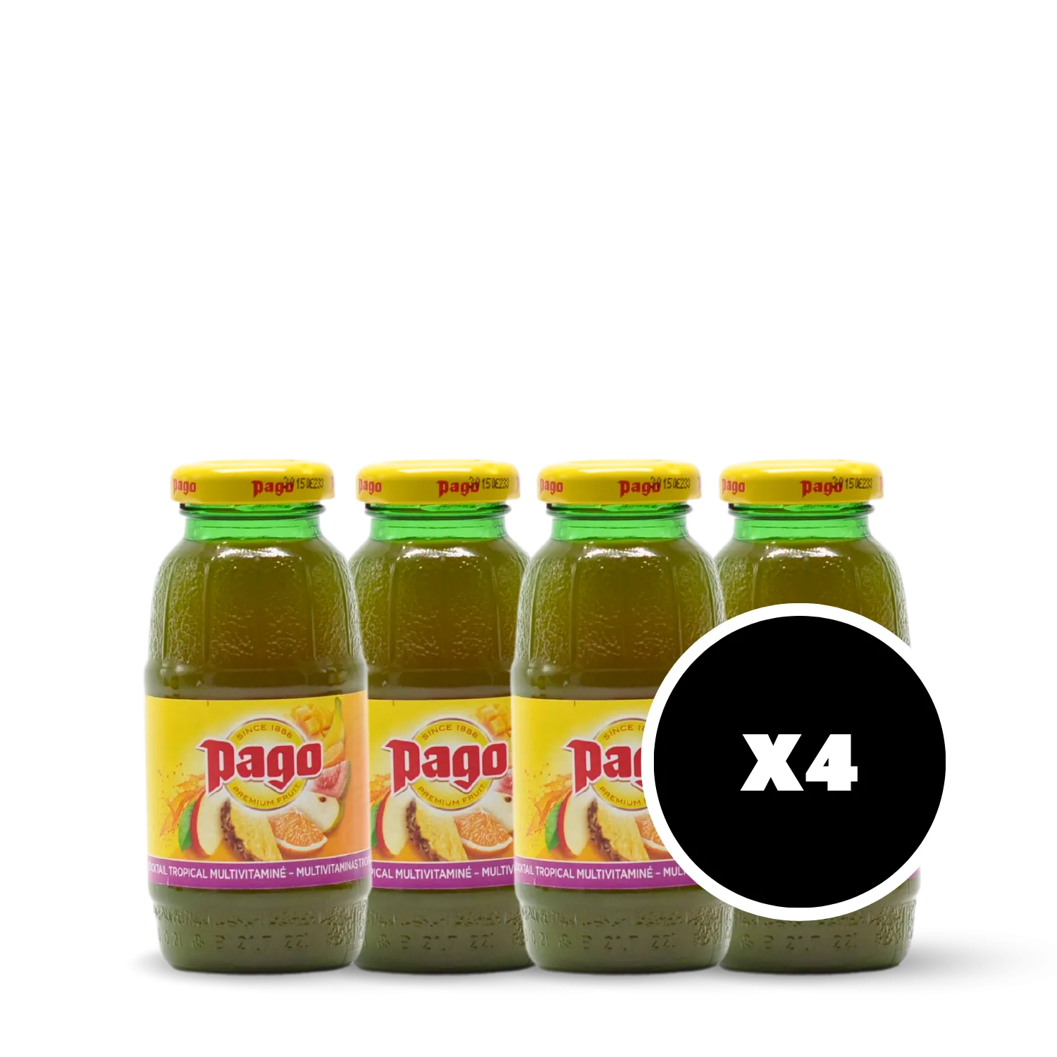 Pack 4 x Jus Multifruits