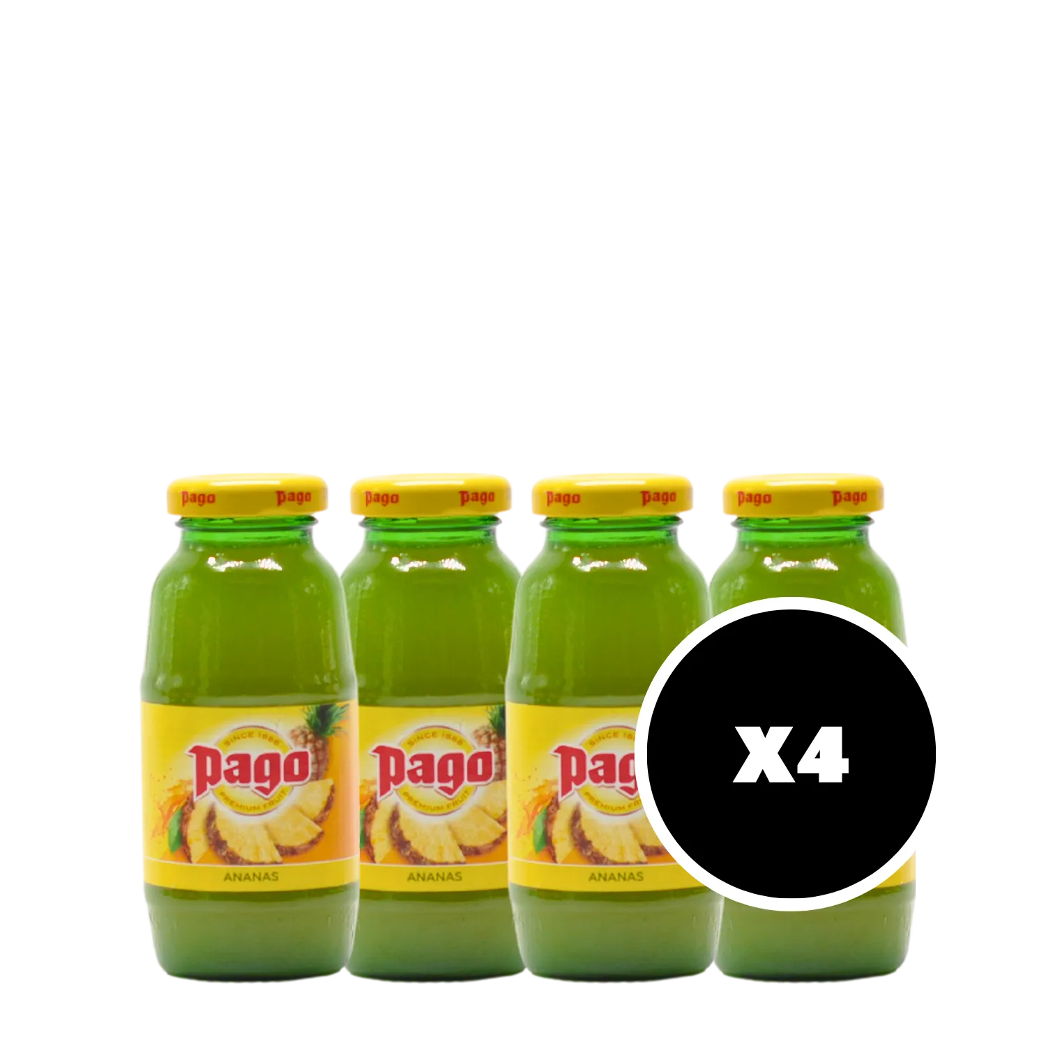Pack 4 x Nectar d'Ananas