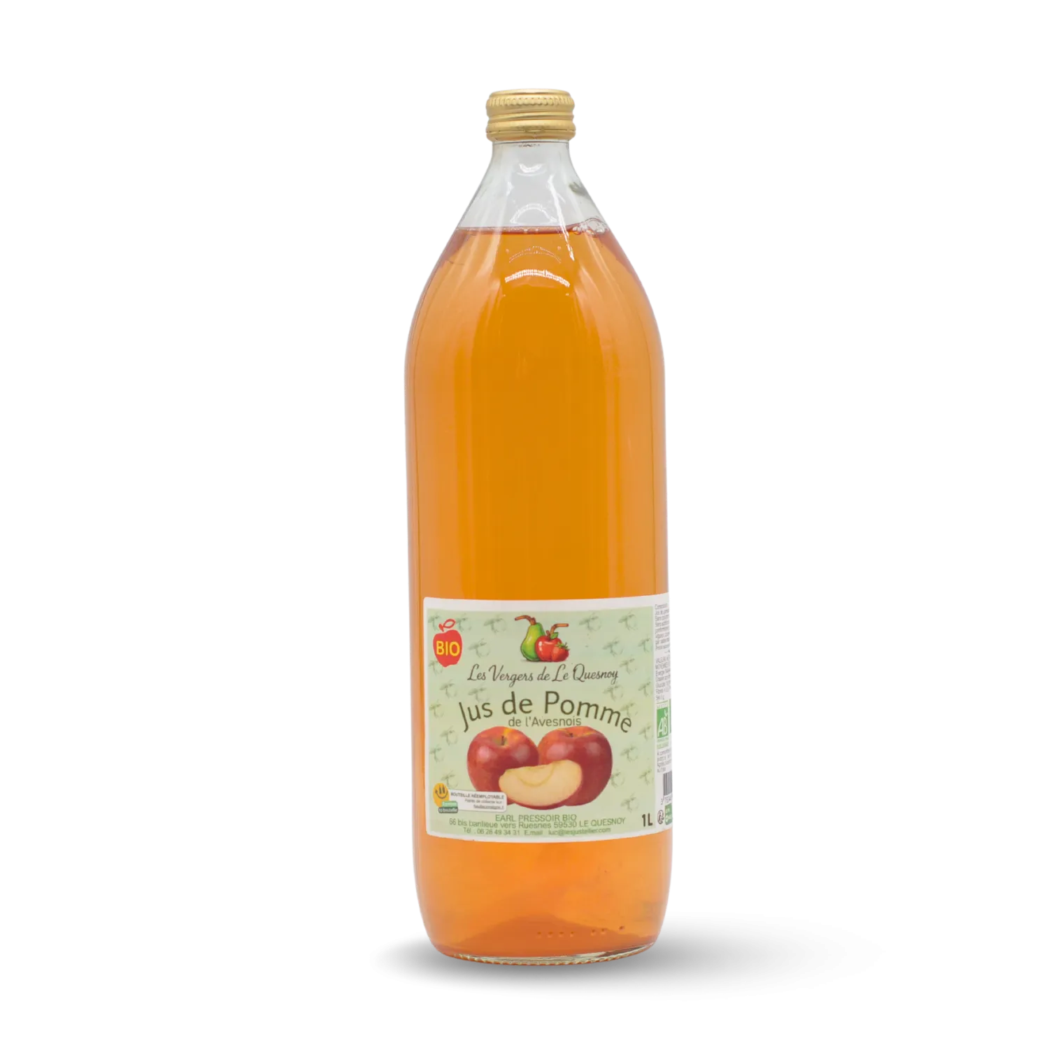 Jus de pomme bio