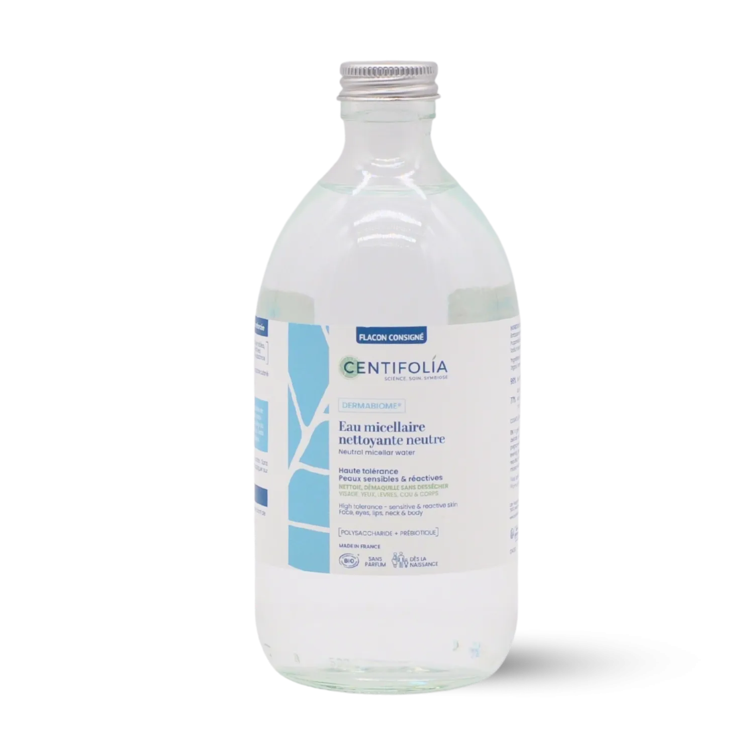 Eau micellaire neutre démaquillante & nettoyante