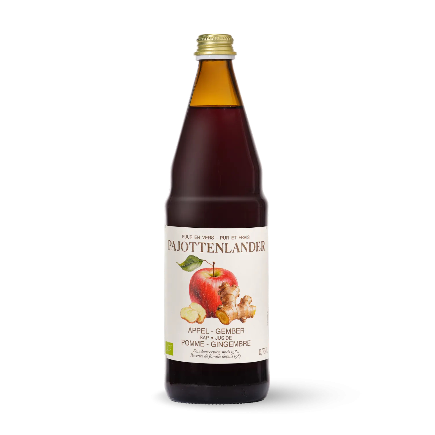 Jus de pomme gingembre