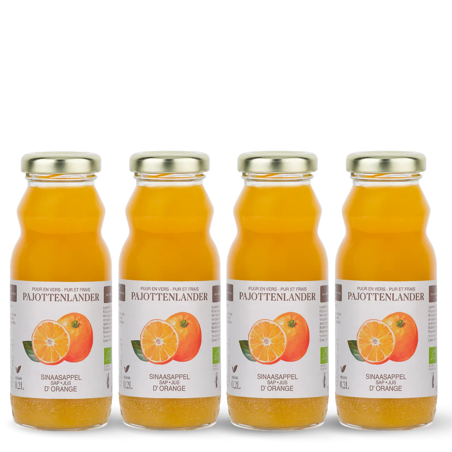 Pack 4 x Jus d'orange bio