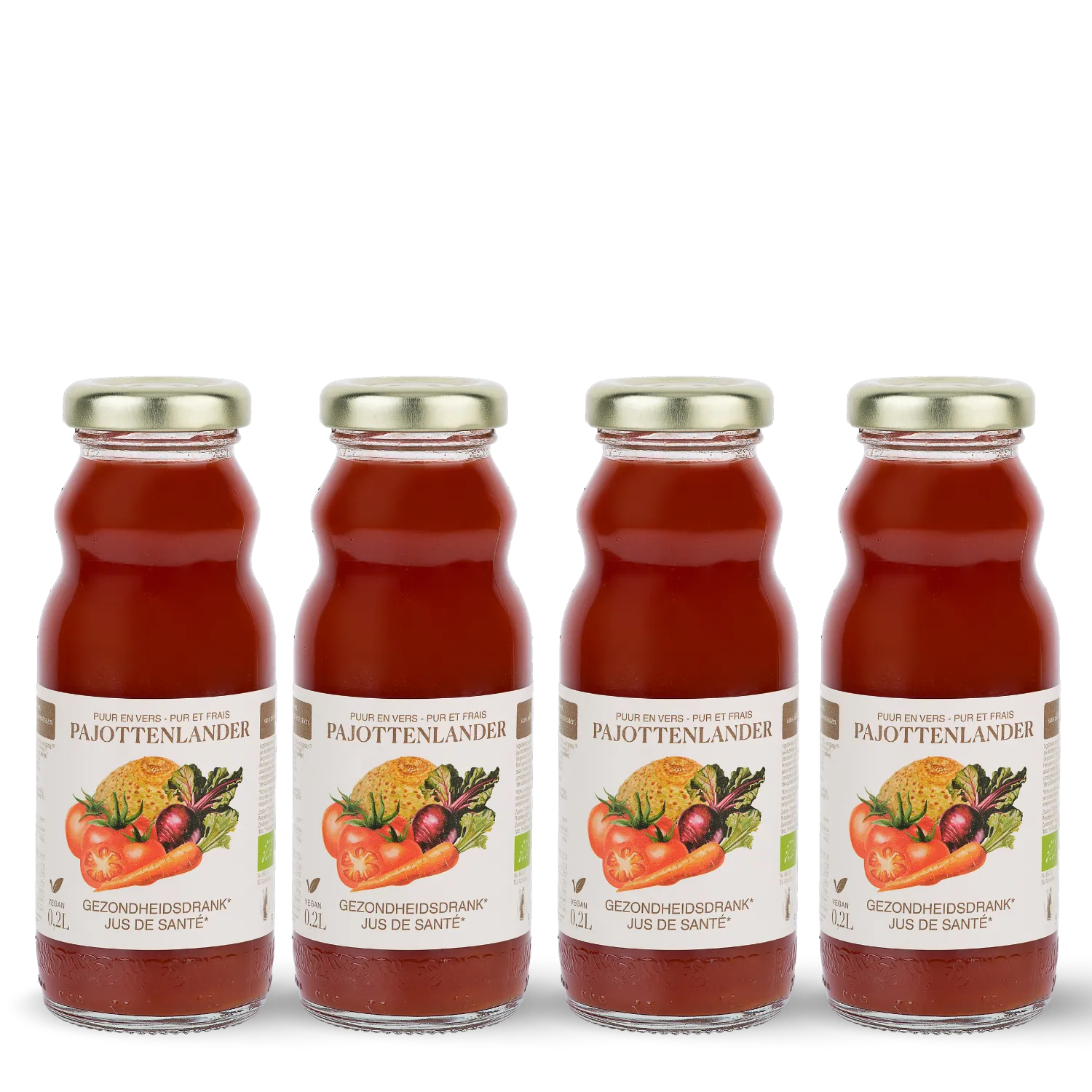 Pack 4 x Jus légumes bio