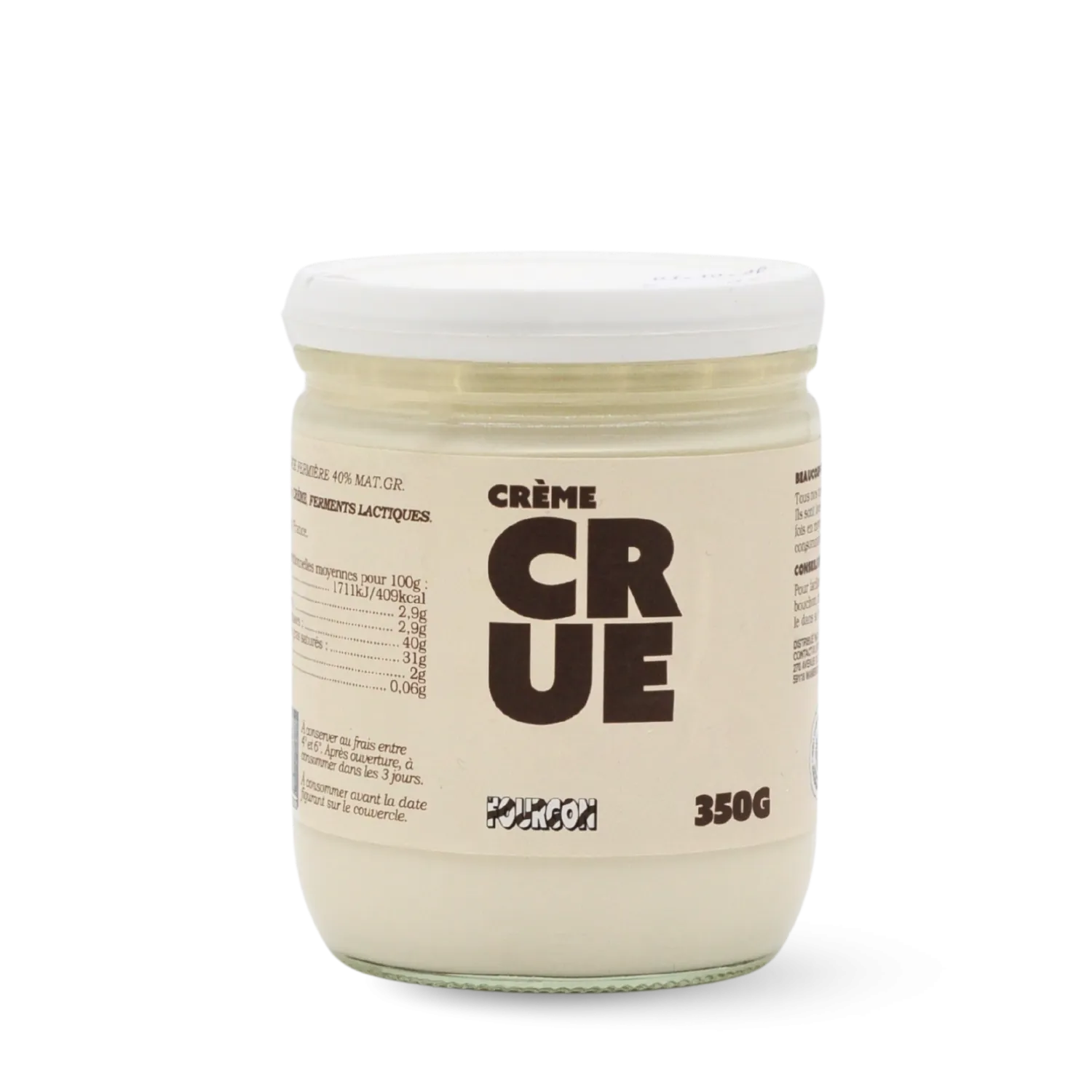 Crème Crue Fermière  40% MAT.GR.