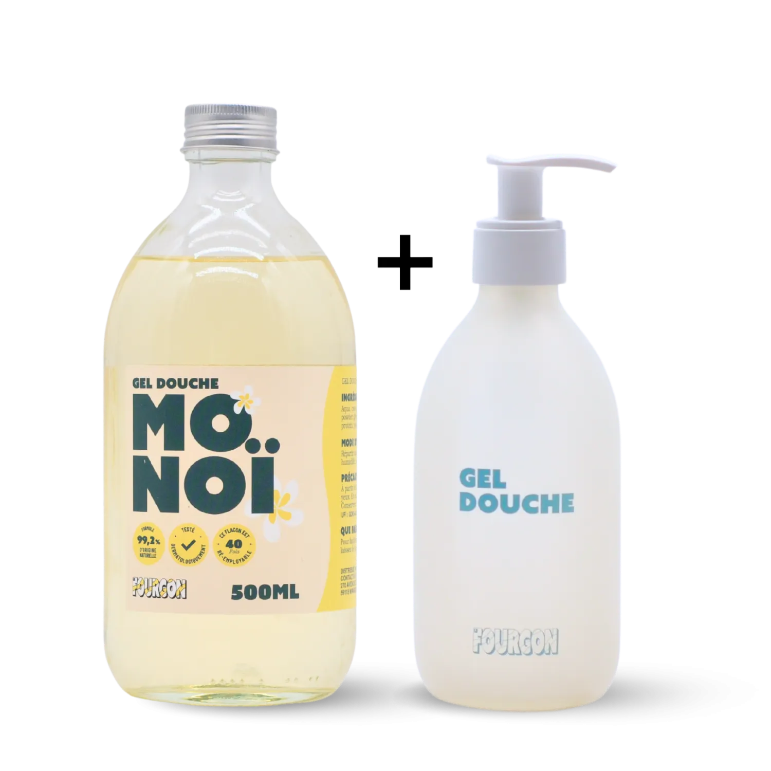 Pack gel douche Monoï & flacon
