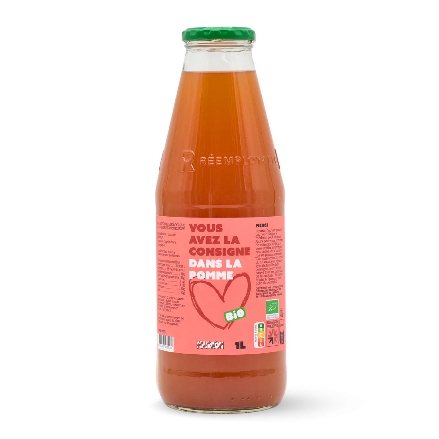 Pur jus de pomme Bio - Love Brand