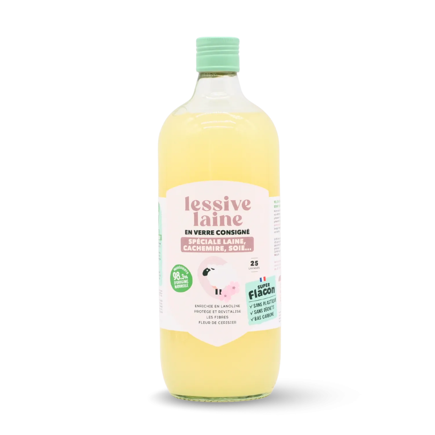 Lessive laine, cachemire & soie - Nouvelle formule 25 lavages