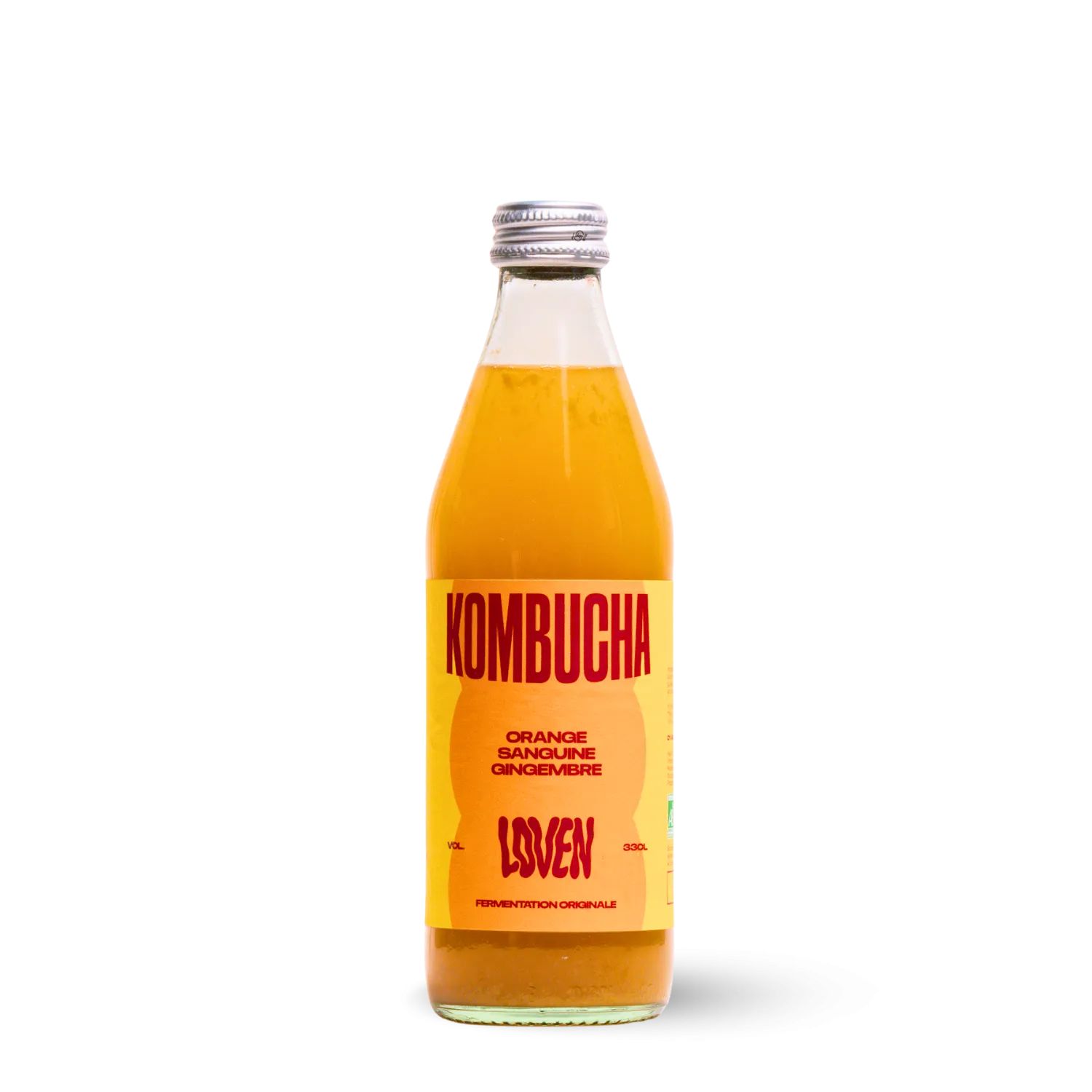 Kombucha Orange Gingembre