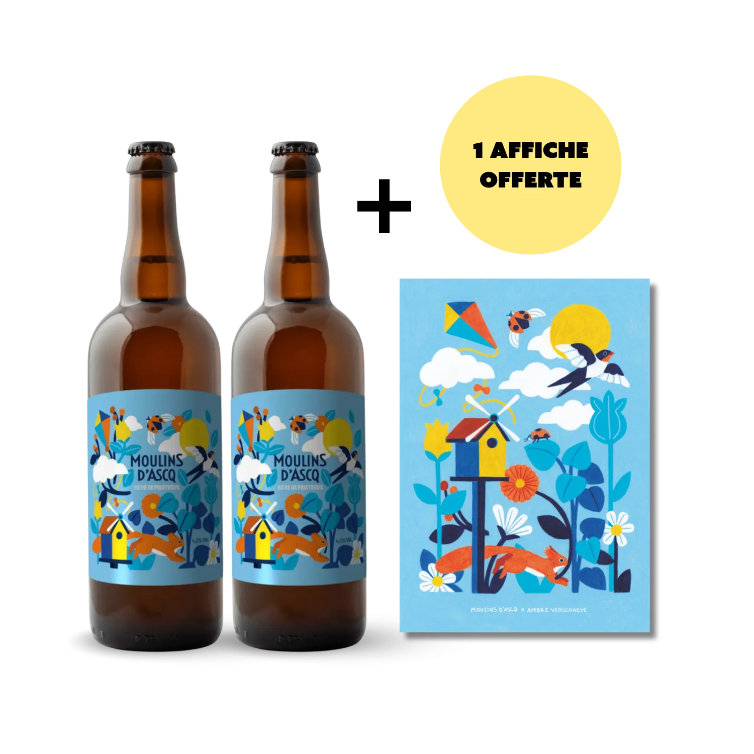 Pack Printemps Moulins d'Ascq + Affiche offerte