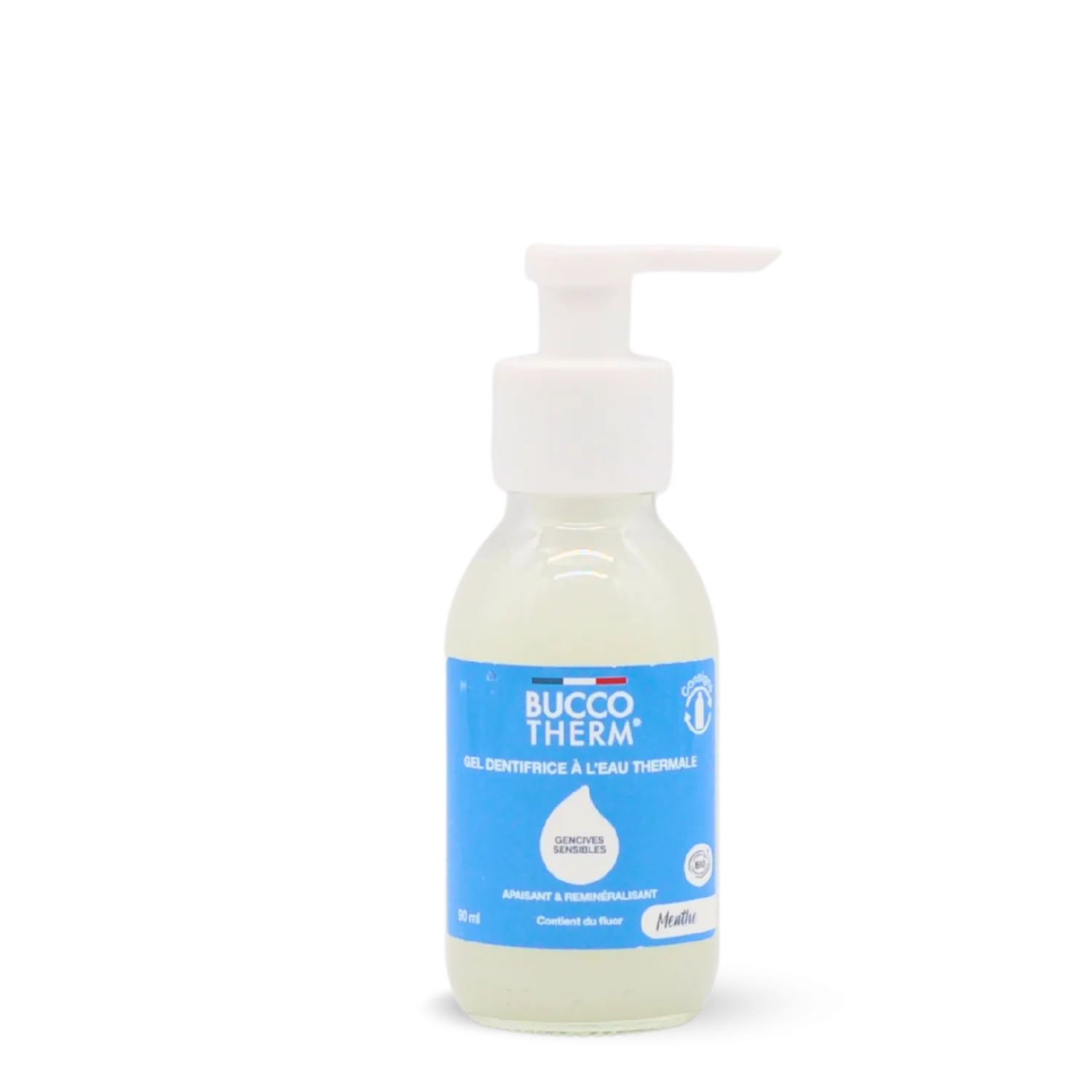 Dentifrice fluoré gencives sensibles à la menthe