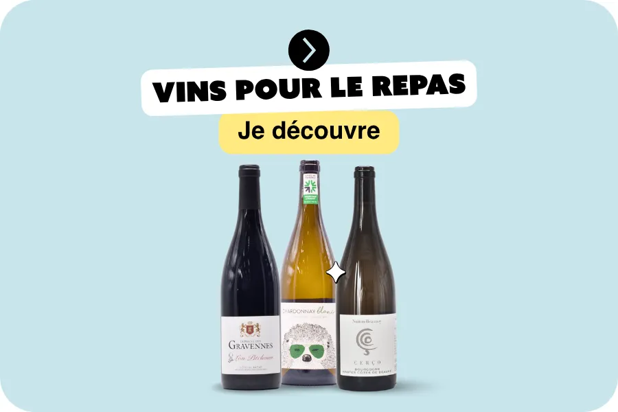 Vin pour le repas
