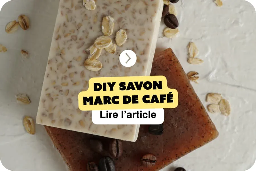 DIY Savon marc de café